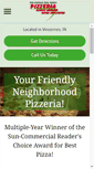 Mobile Screenshot of billbobespizzeria.com